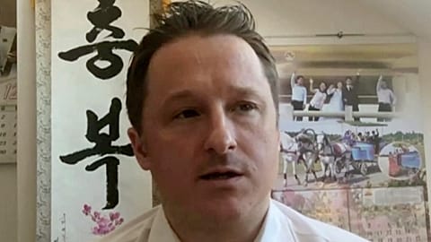 Michael Spavor, director of Paektu Cultural Exchange, in 2017