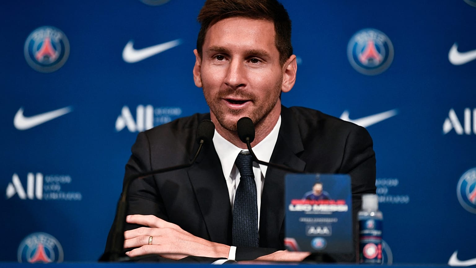 اللاعب الأرجنتيني ليونيل ميسي