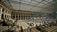 Центр вакцинации в Гостином дворе, Москва