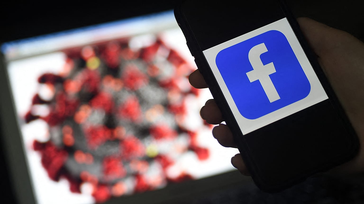 Hundreds of Facebook acocunts were engaged in a coordinated campaign to spread falsehoods about two COVID-19 vaccines, the company said
