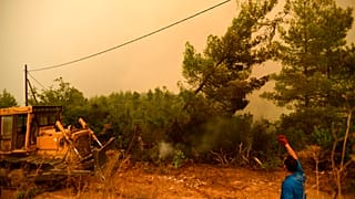 greece fires