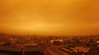 Дым от пожаров в Якутии