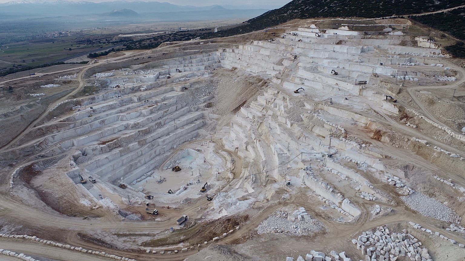 Haziranda madencilik ve taş ocakçılığı sektörü endeksi geçen yılın aynı ayına göre yüzde 24,3 arttı