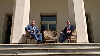 The photo was shared by the Russian embassy's official account on Wednesday.