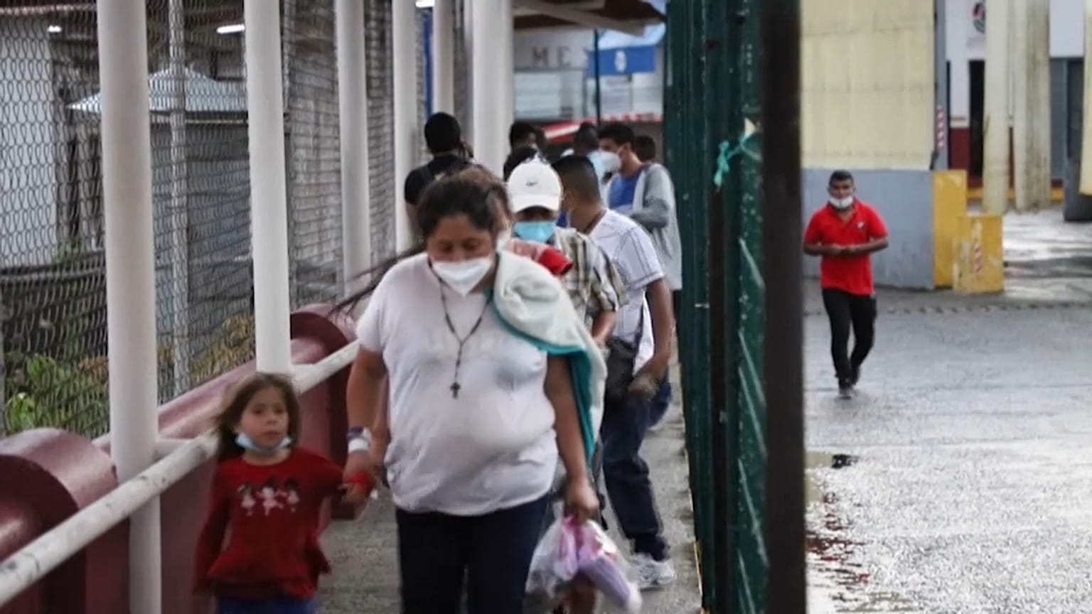 Inmigrantes devueltos desde Estados Unidos
