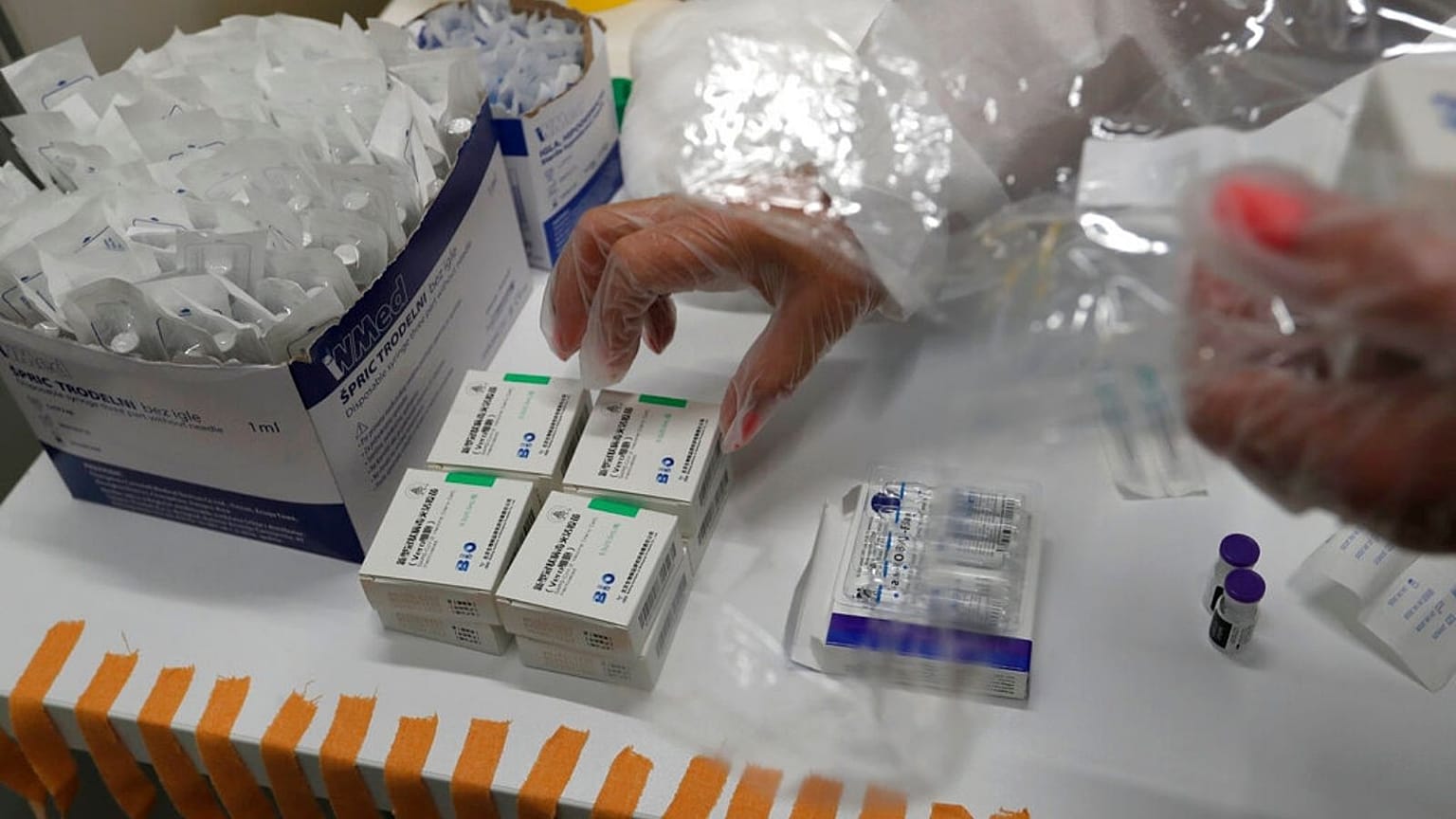 the COVID-19 vaccines, Chinese Sinopharm