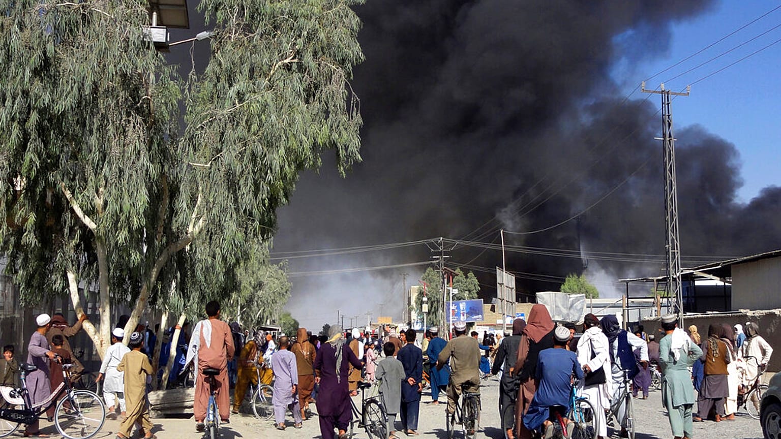 Aux abords de Kandahar après de violents combats 