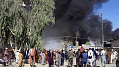 Aux abords de Kandahar après de violents combats 