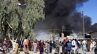 Aux abords de Kandahar après de violents combats 