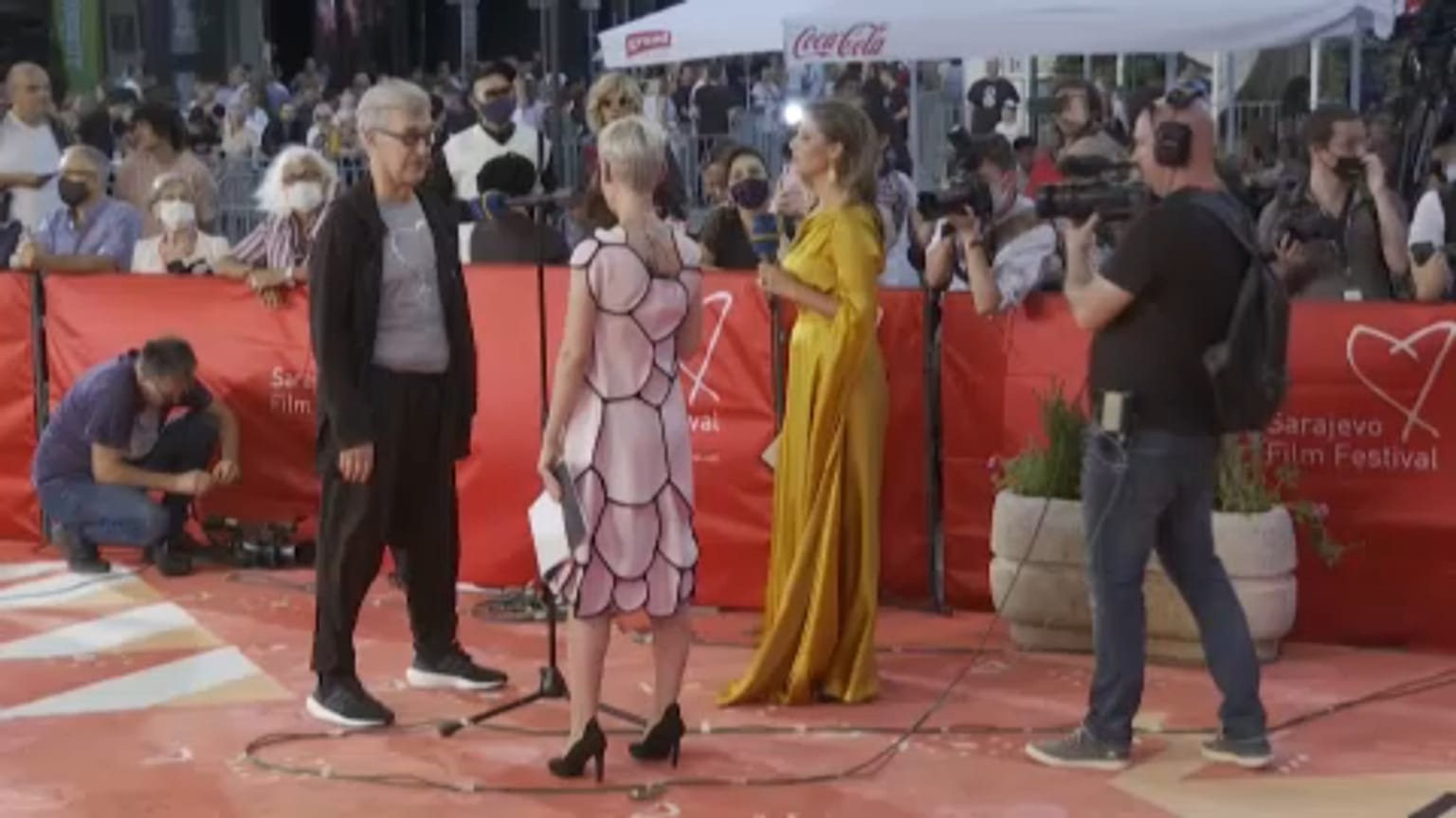 Wim Wenders német filmrendező a 27. Szarajevói Filmfesztiválon