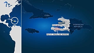 Mapa de Haití