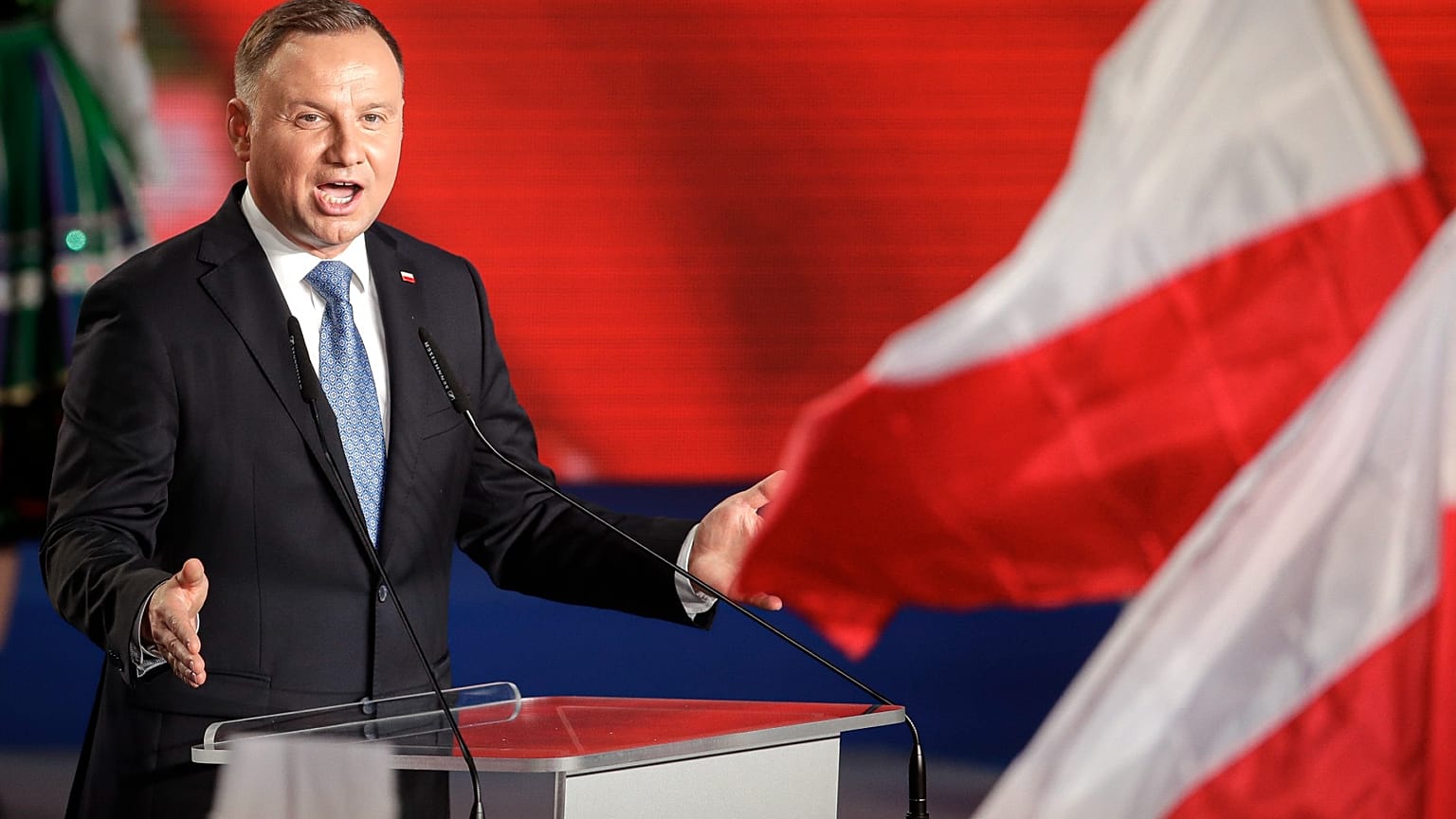 Polonya Cumhurbaşkanı Andrzej Duda