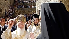 Sümela Manastırı'nda 8. ayin  Bartholomeos yönetiminde gerçekleştirildi