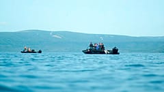 Поиски на Курильском озере