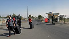 Пограничный пост близ Термеза, Узбекистан