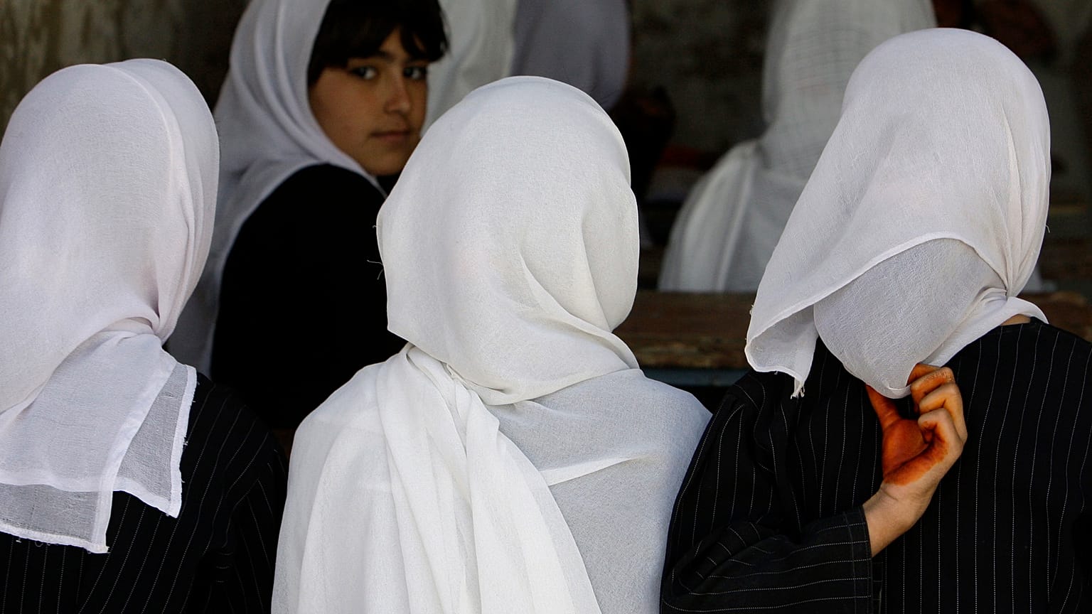 Афганские школьницы, 2008 год