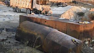 Взрыв цистерны в Ливане