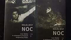 Copies of the book, "Night Without End: The Fate of Jews in Selected Counties of Occupied Poland".