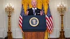 Joe Biden verteidigt sein Vorgehen in Afghanistan und den Abzug der US-Truppen