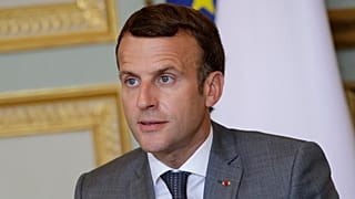 French President Emmanuel Macron speaks during a video conference of a France-Oceania Summit at the Elysee Palace in Paris, July 19, 2021. 