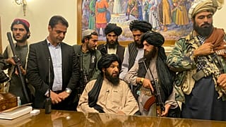 Taliban liderleri, Cumhurbaşkanlığı Sarayı'nda
