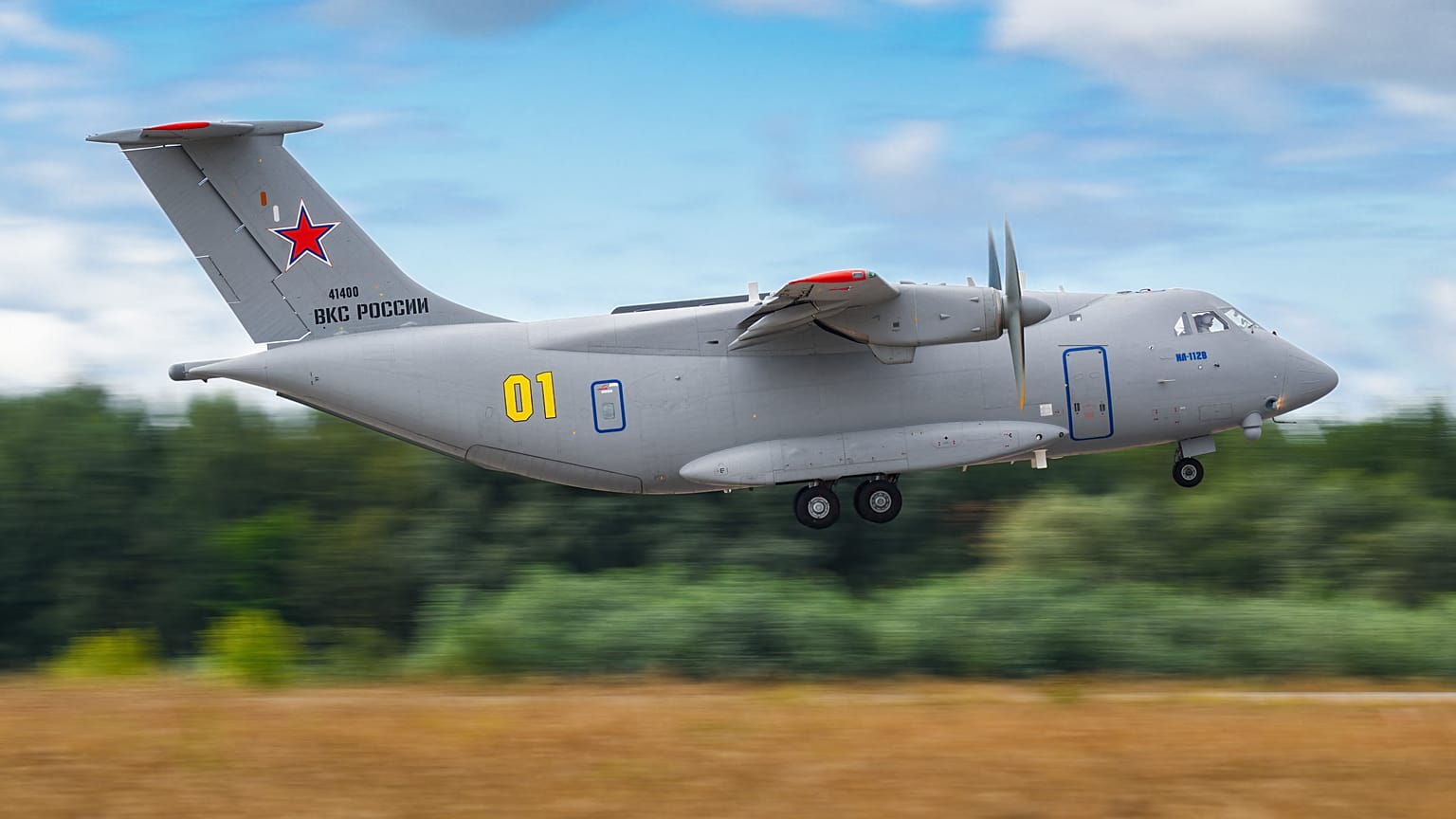 Az Iljusin Il-112V az UAC orosz repülőgépgyártó által kiadott fotón