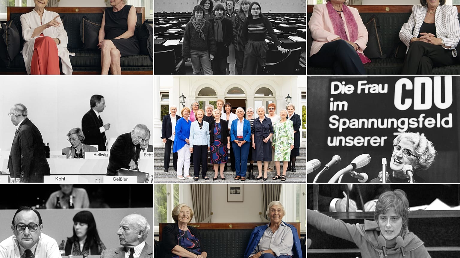 Fotomontage "Die Unbeugsamen"