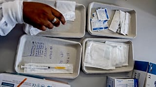 French authorities said 500 doses of COVID-19 vaccines were destroyed.