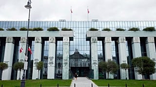 Varsavia, l'edificio della Corte suprema polacca