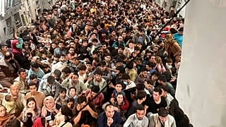 Der Flug der US-Luftwaffe von Kabul nach Katar mit 640 Menschen an Bord