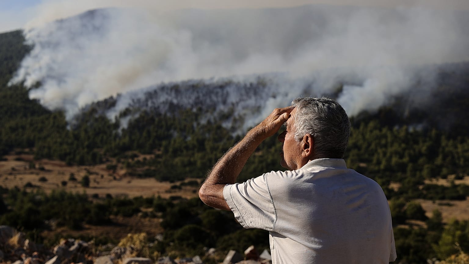 Wildfires in Greece