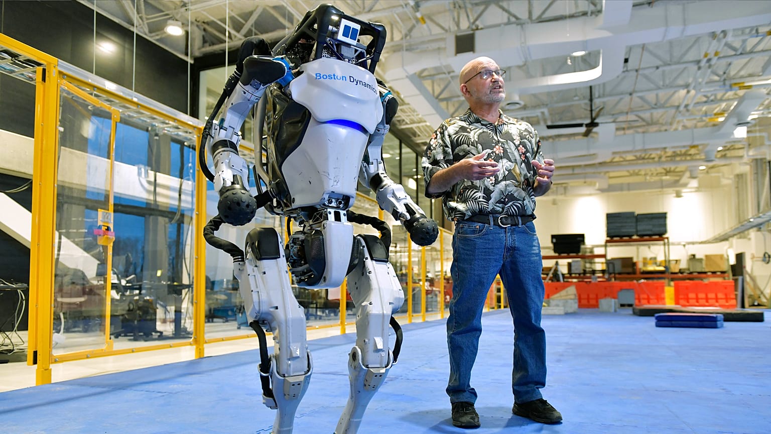 Boston Dynamics' humanoid robot Atlas. 