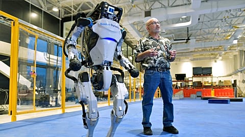 Boston Dynamics' humanoid robot Atlas. 