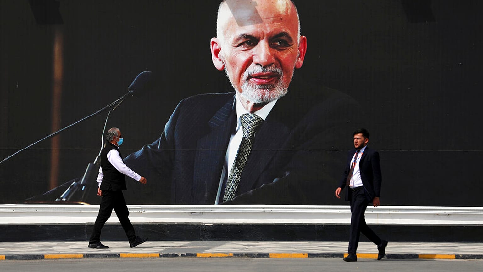 Mural de Ashraf Ghani