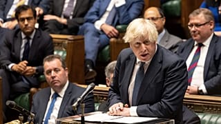 UK Prime Minister Boris Johnson