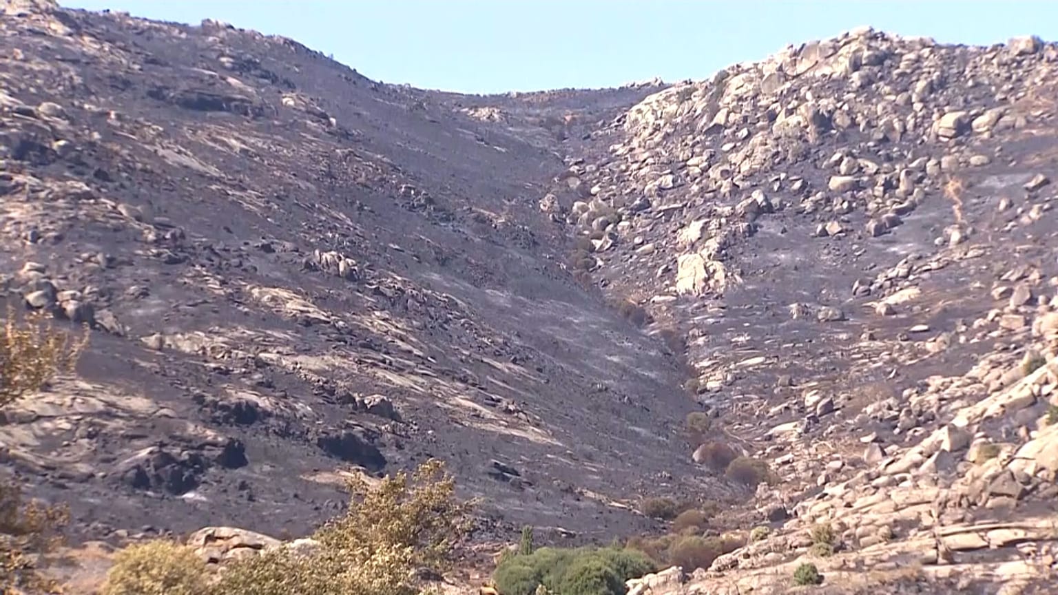 El incendio de Ávila, estabilizado