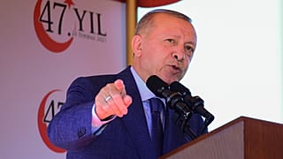 Recep Tayyip Erdogan török elnök 2021. július 20-án