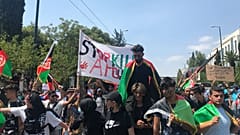 Διαδήλωση αλληλεγγύης για το Αφγανιστάν