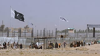 Border crossing point between Pakistan and Afghanistan