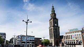 The incident took place at the reporter's home in Groningen.