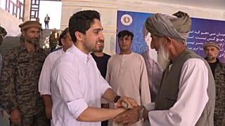 Ahmad Masud, hijo del comandante afgano asesinado en 2001, pide armas a Estados Unidos