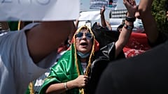 مسيرات في اليونان تضامنا مع أفغانستان