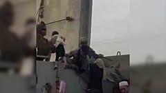 Sosyal medyada binlerce kez paylaşılan trajik görüntü, örgütten korkan ve 'yeni bir hayata' başlamak isteyen ailelerin çaresizliklerini gözler önüne serdi