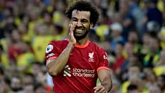 اللاعب المهاجم محمد صلاح