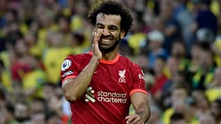 اللاعب المهاجم محمد صلاح