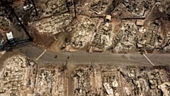 Nordkalifornien: "Cache"-Feuer verwüstet Mobil Home Park in Clearlake 