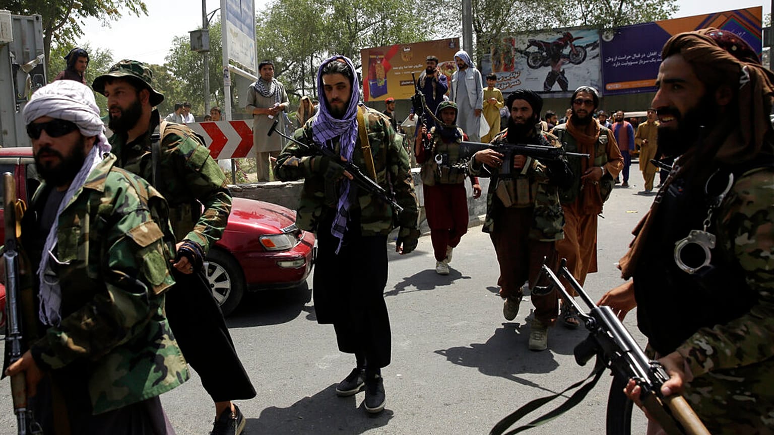 Taliban-Kämpfer in Kabul