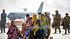 Am Flughafen Kabul