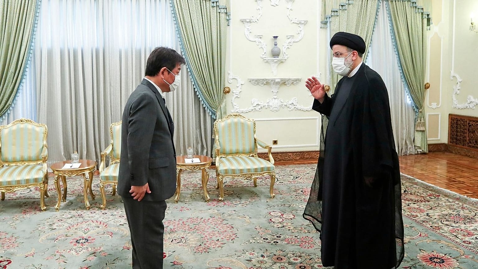 دیدار وزیر خارجه ژاپن با ابراهیم رئیسی 