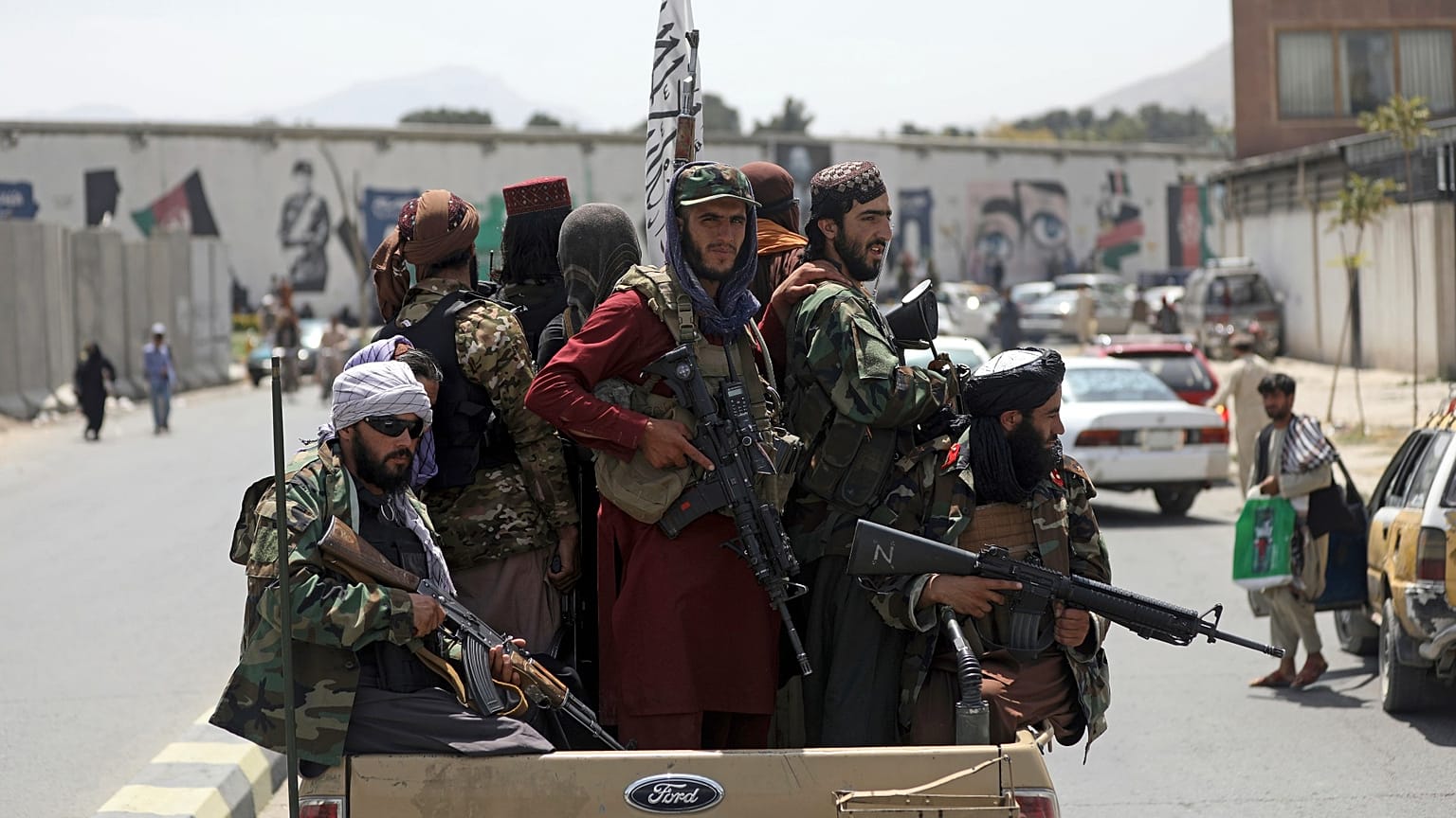 Taliban militanları 